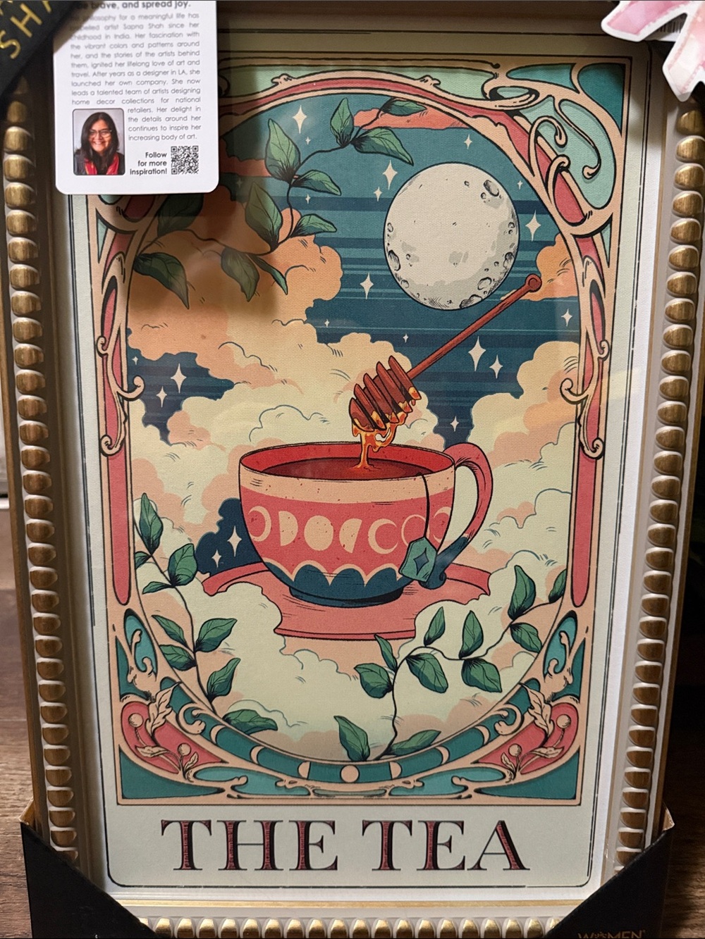 Viral Sapna Shah The Tea Wall Art